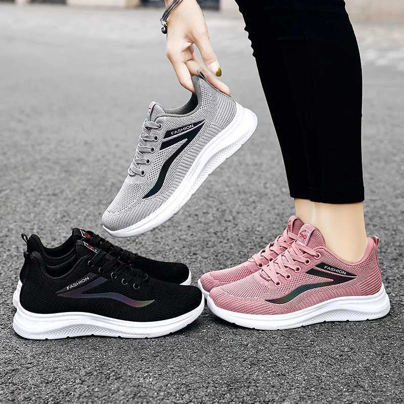 Neutral 2024 Spring New Womens Shoes Hot Selling Large Soft soled Casual Womens Shoes Z250403