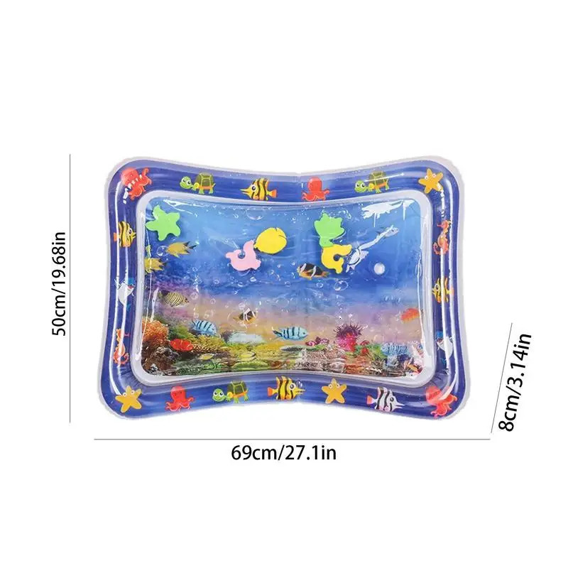 Water Sensory Playmat for Pet cat dog Play Water Sensory Playmat Cool summer Kittens Puppies Cooling Bed Mats 250402