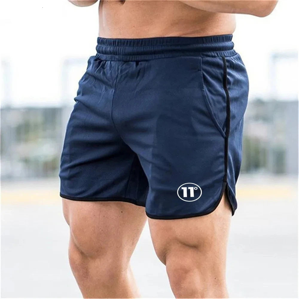 Mens quick drying sports shorts running gym fitness summer digital printing casual series 250403e