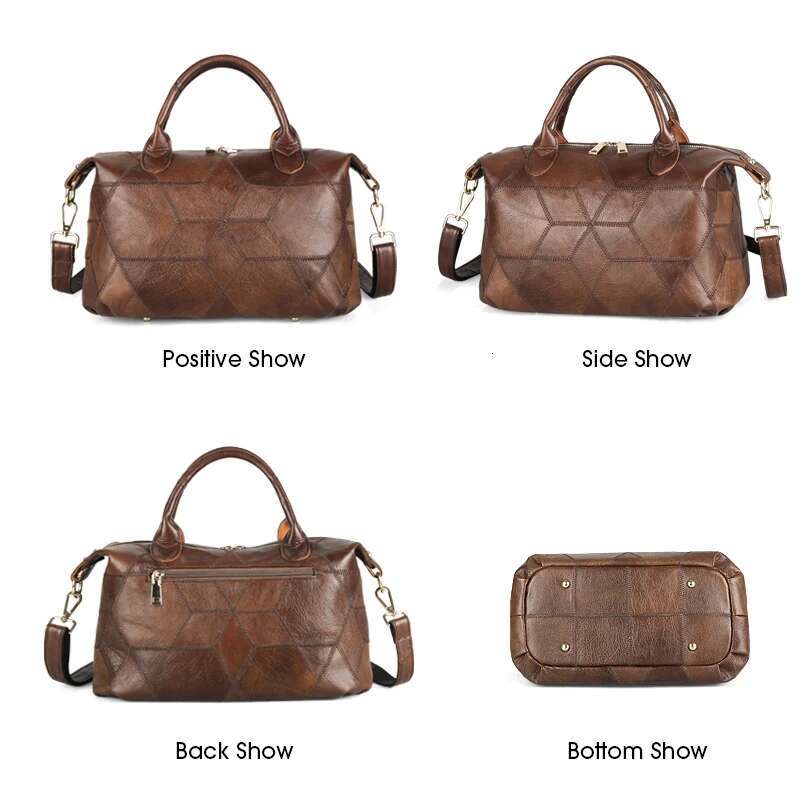 Cobbler Legend Top Handle Handbag Women Retro Cow Leather Sg Bags Detachable Shoulder Strap