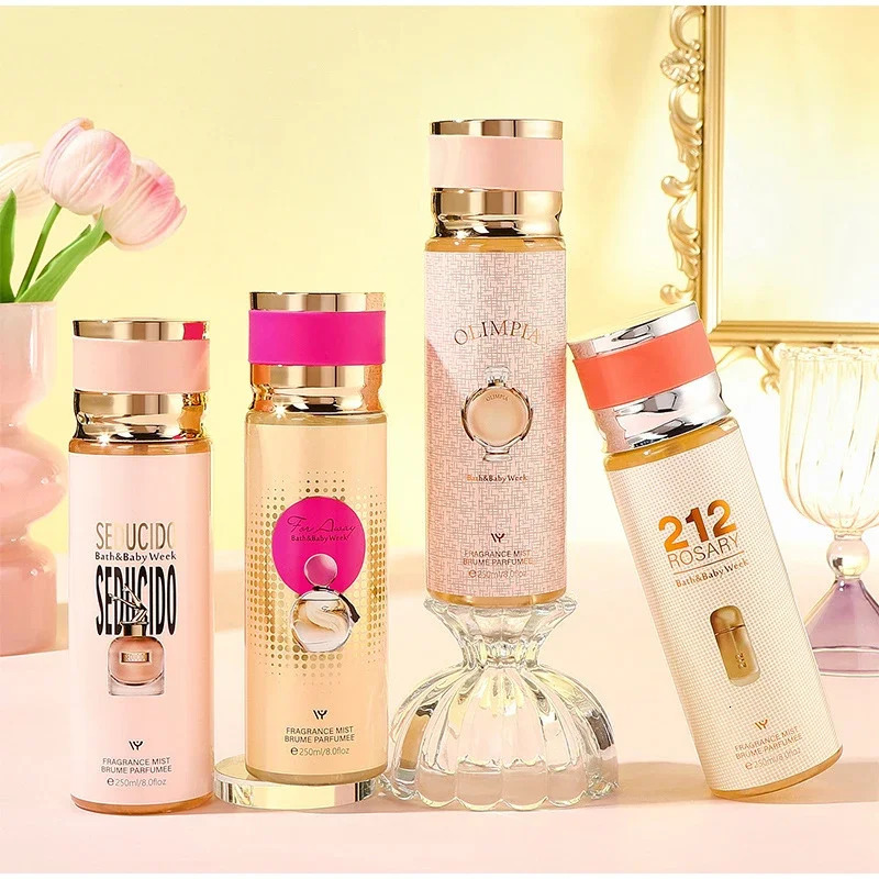 250ml Long-lasting Perfume Body Spray Fresh Floral Fruity Scent Middle Eastern Billion Musk Pheromone Charm Eau De Parfum 250328