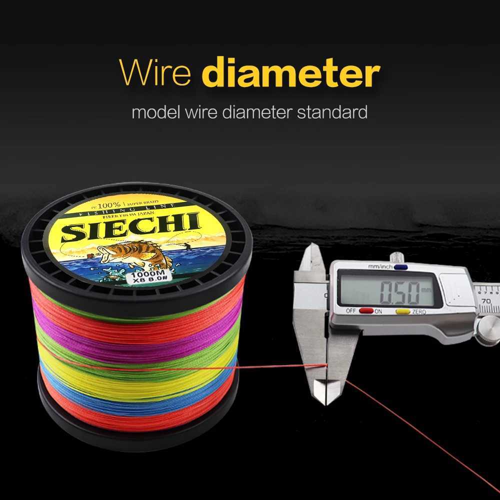 300m 500m 1000m 4 Strand Japan Super Strong PE Braided Fishing Line Multifilament Braid Thread 12 15 20 30 38 43 52 65 83LBS Z250403