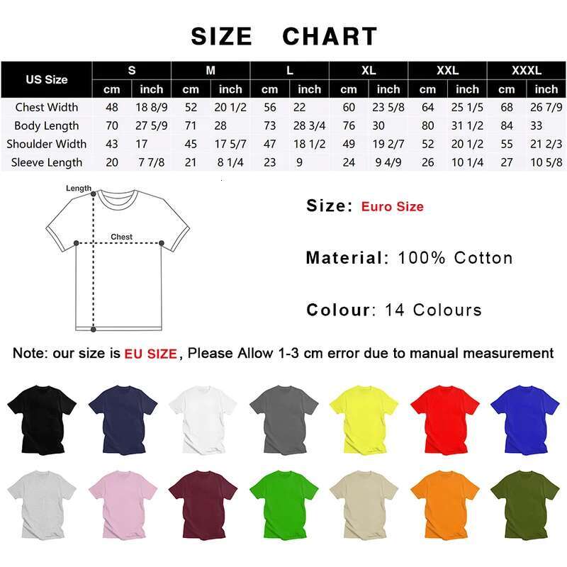 Anime T Shirt Men Pure Cotton Tshirt Leisure Tee Tops Short Sleeved T-shirt Slim Fit Clothing
