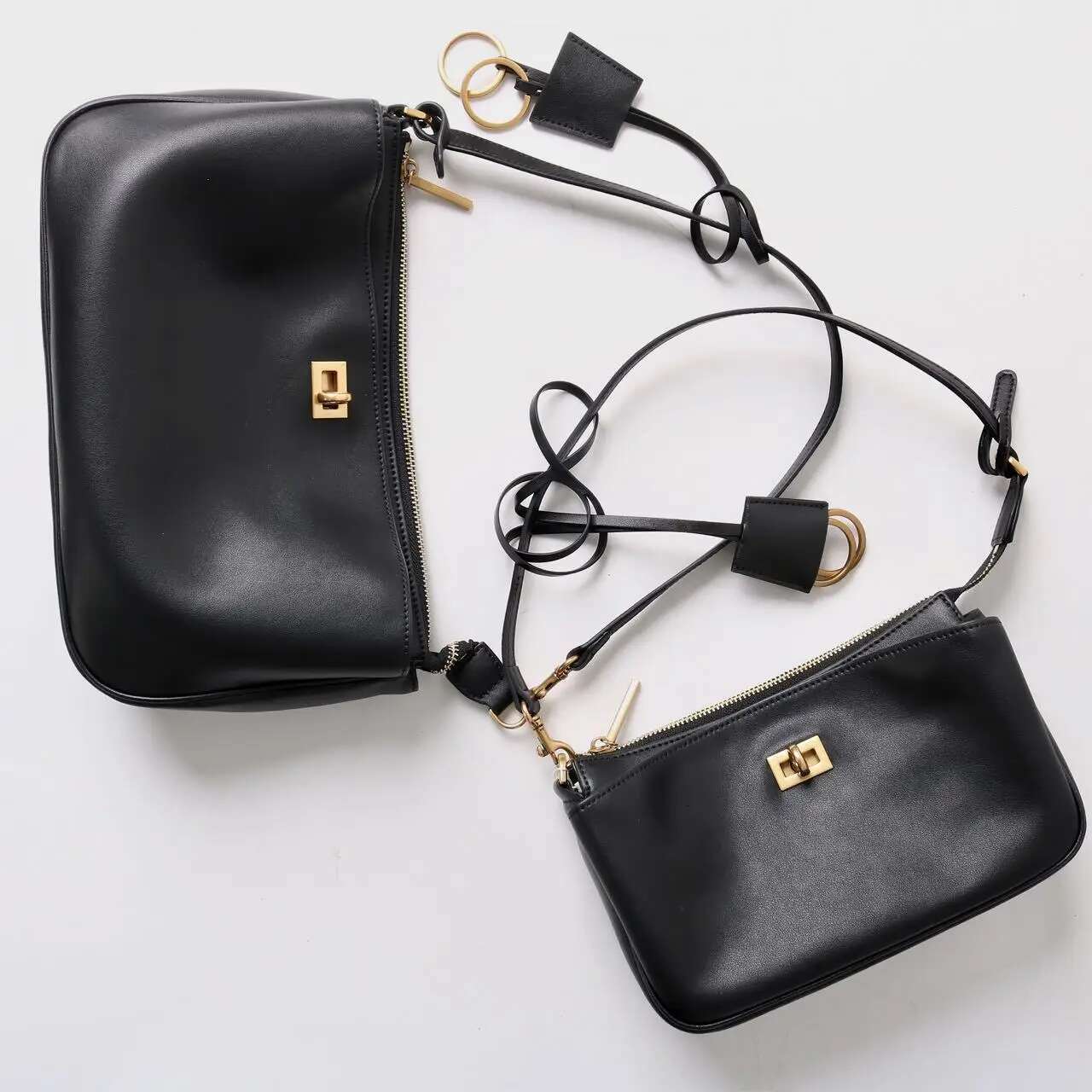 Genuine Leather Underarm 2025 New Design Women's Head Layer Cowhide Crossbody Free Initials Handbag Shoulder Bag