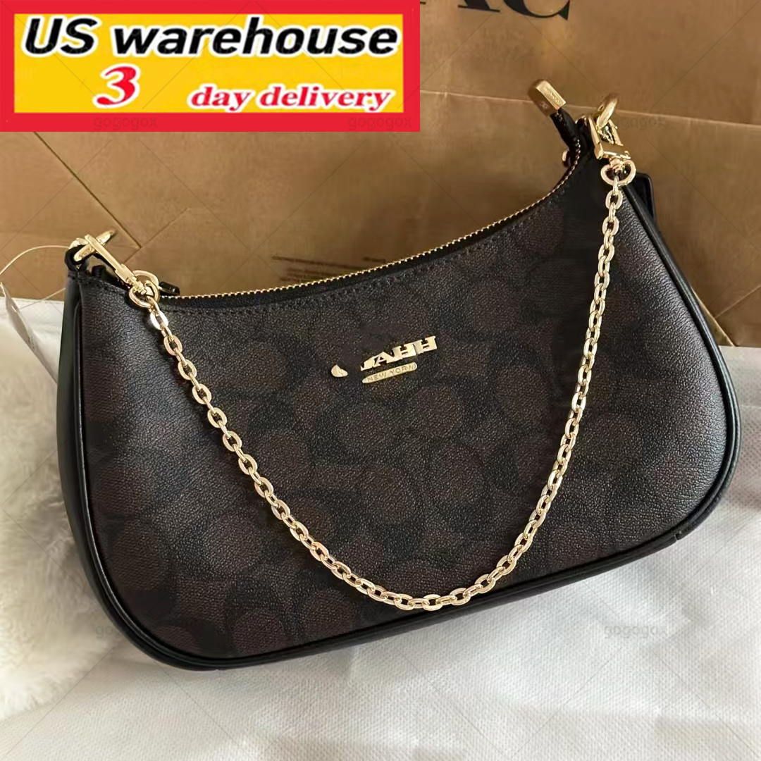 teri shoulder bag coacher shoulder bag tabby Extended Chain designer bag handbag city cowboy Capacity Women handle Travel Beach Shopping tote bags crossbody bag