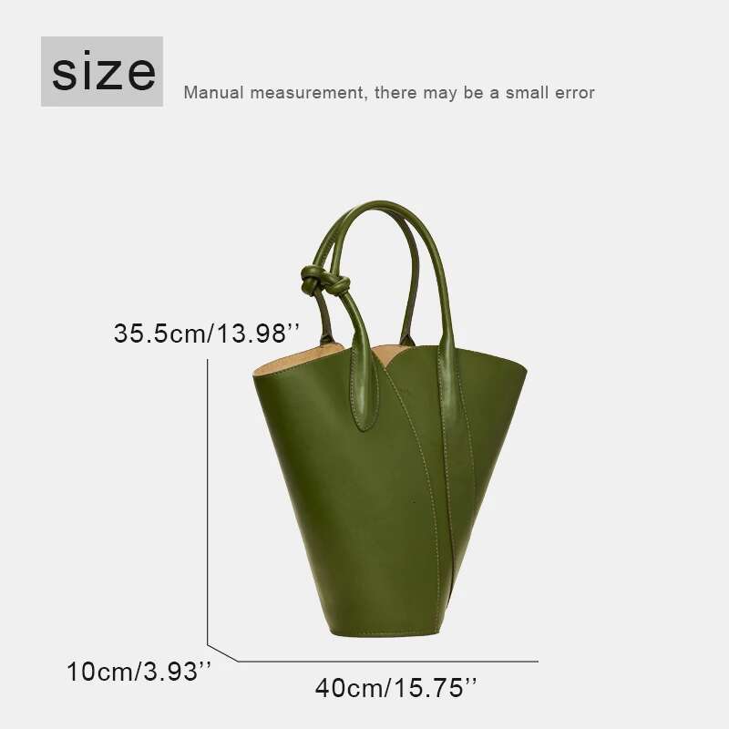 Custom Initials Bucket Bags For Women Designer Handbag And Purses 2025 New In PU Petal Top Handle Large Capacity Shoulder