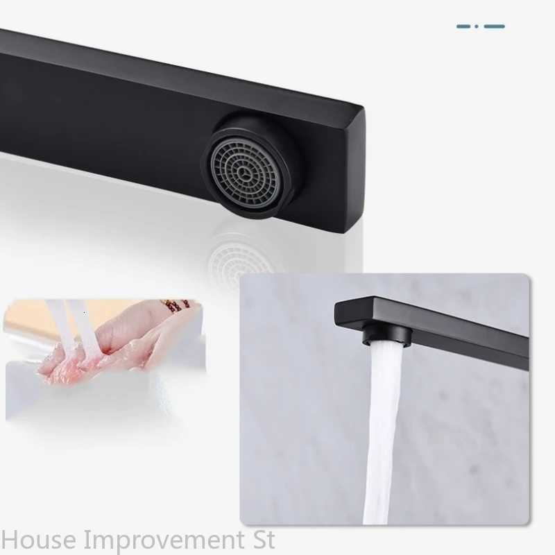 Kitchen Faucet Hot And Cold Water Mixer 360 Degree Rotating Vessel Sink Tap Deack Mounted for Kitchen Y251104