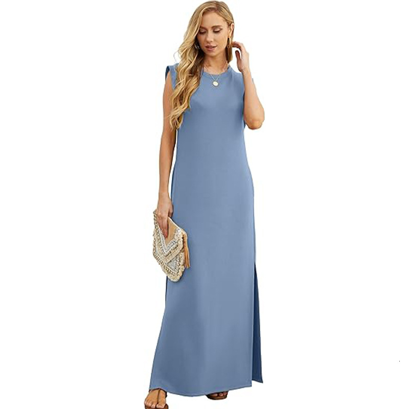 2025 Spring/Summer Womens Casual Loose Long Dress