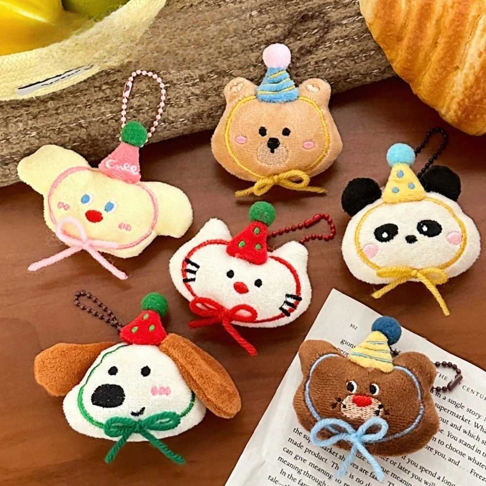 3/4/6 Pcs Cute little animal doll pendant versatile toy accessory keychain pendant C251104