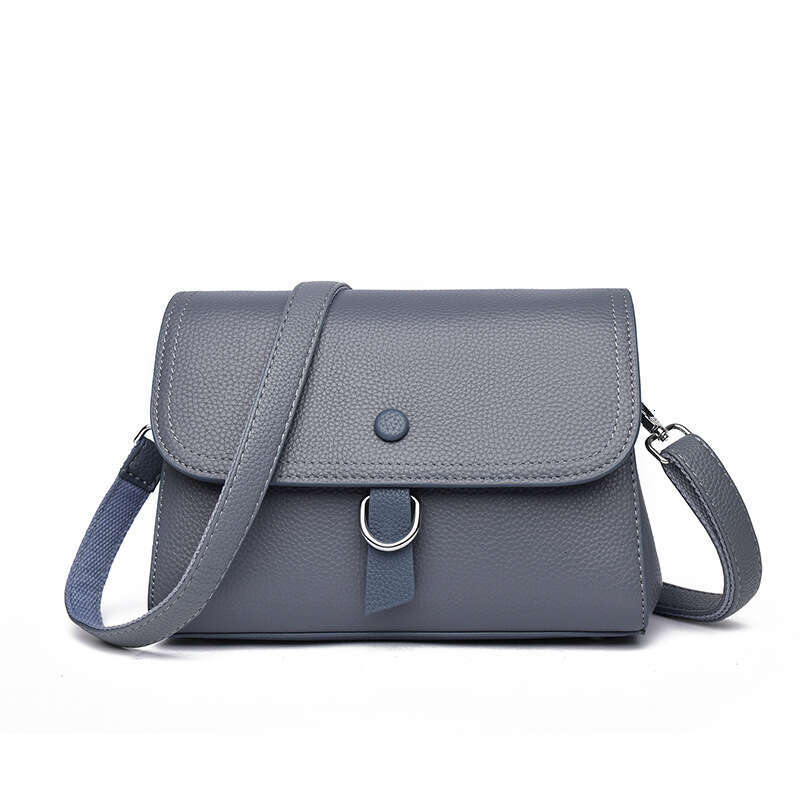 Fashionable small square baotou layer cowhide light luxury high-end genuine leather women's simple and versatile crossbody shoulder bag