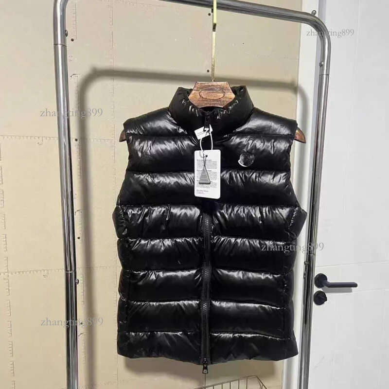 Winter 2025 New Style Sleeveless Puffer Jacket Standing Collar Lightweight And Warm Men's And Women's Vest Short Jacket T250913