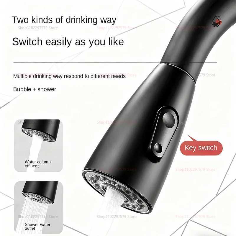 2025 Stainless Steel 360 Rotating Telescopic Faucet Durable Kitchen Sink Basin Faucet with Easy Install and Leakproof Design Y251104