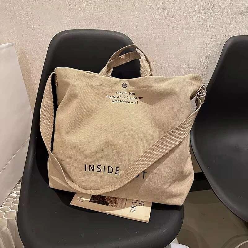 designer bag Women Canvas Tote Casual Shoulder Work Large Capacity Crossbody Top Handle Bag Multifunction Big Shopping Cross-body Handbag