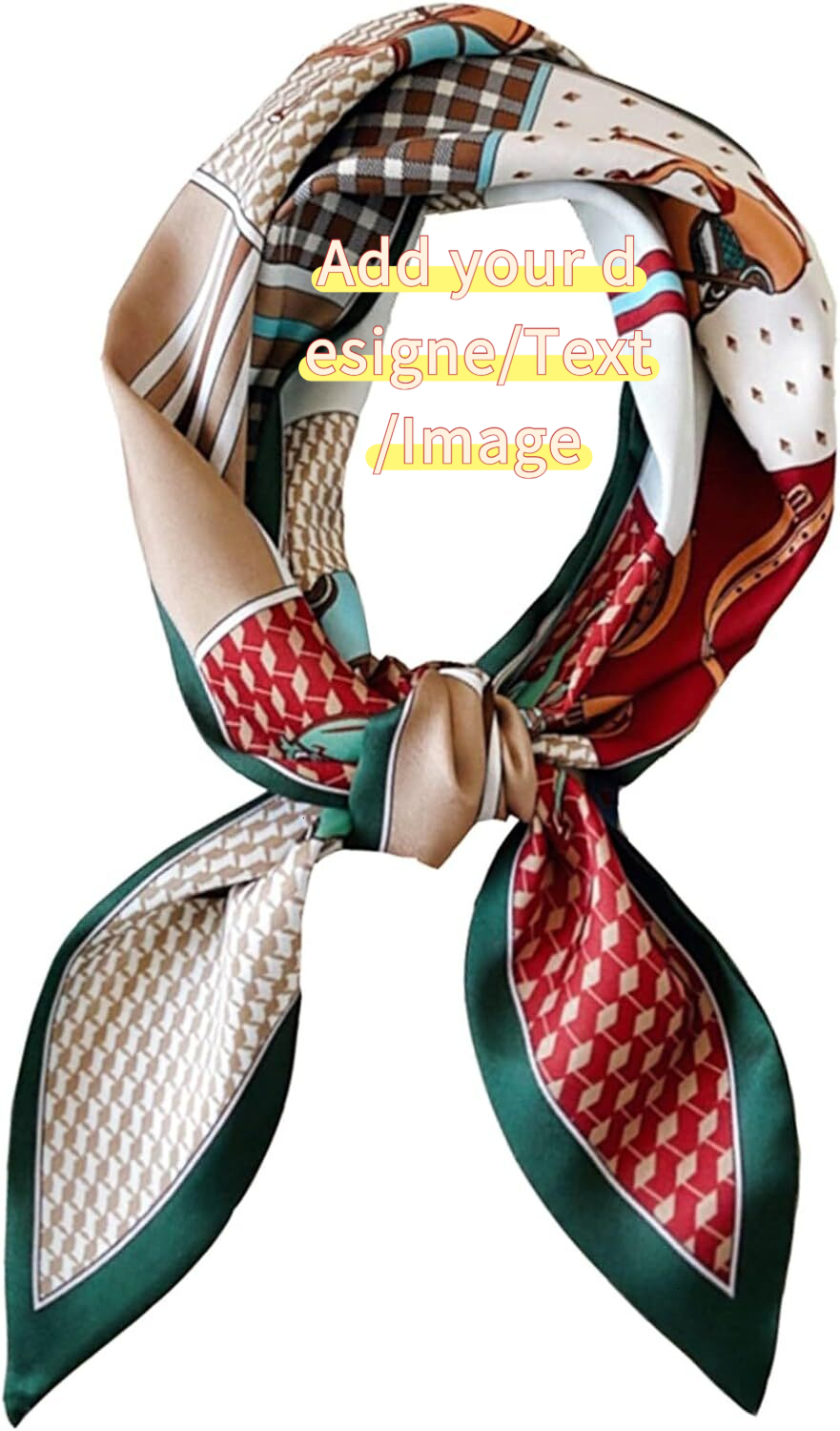 Custom Silk Neck Sc… - image