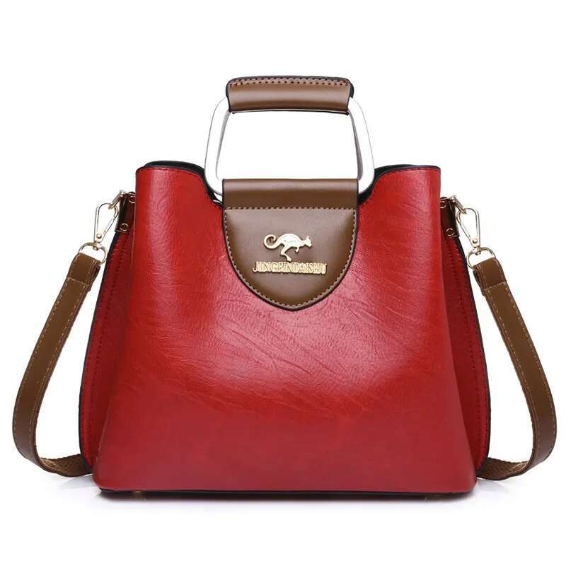 PU Soft Leather Texture Handbag New Cross-Border Women's Niche Design Fashionable Shoulder Bag Large Capacity Tote Purse