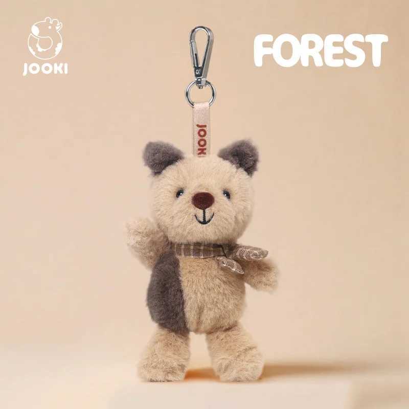 Kawaii Puppy Plush Toy Cartoon Horse Dog Rabbit Frog Sheep Monkey Pig Stuffed Plush Keychain Bag Pendant Gift For Kids C251104