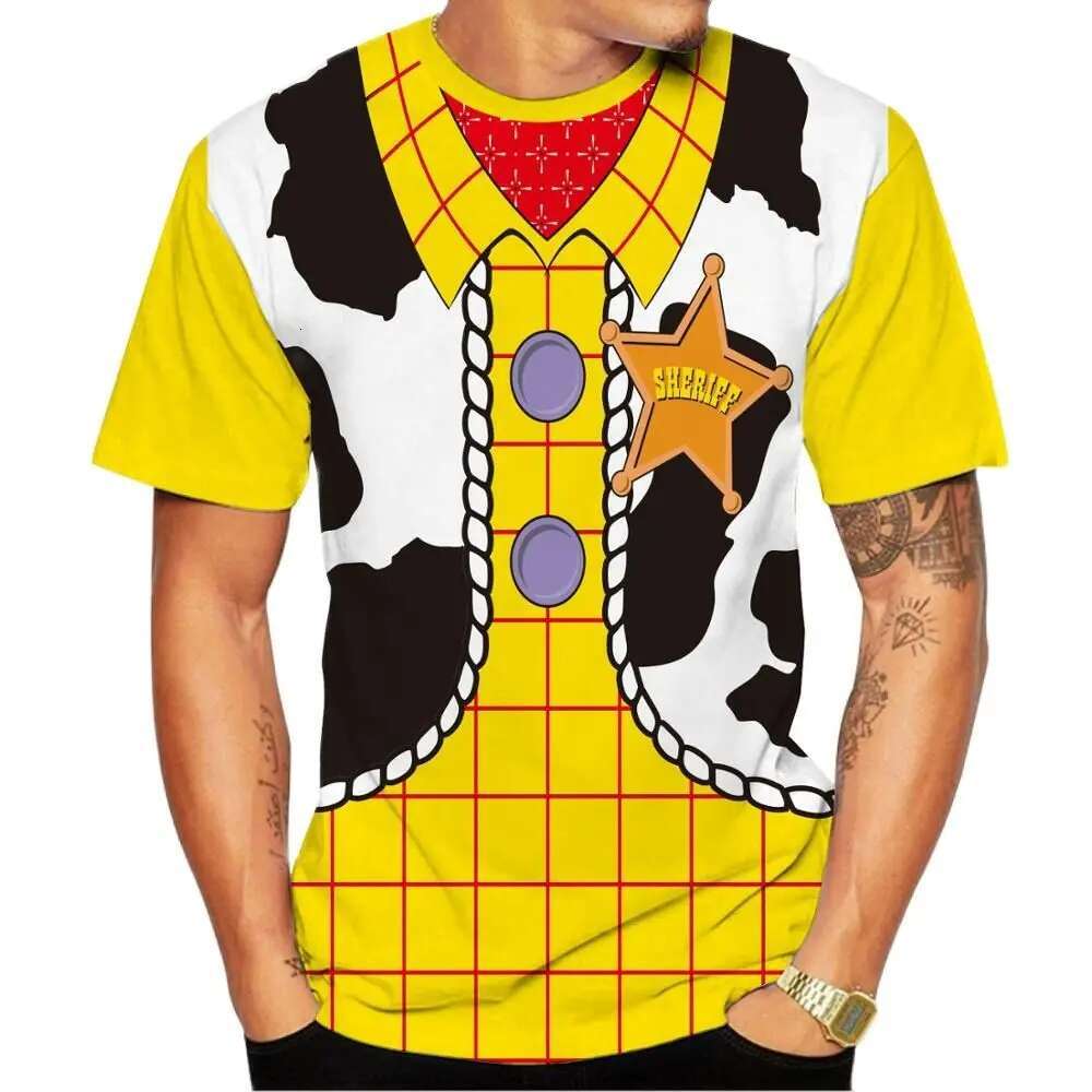 Hip Hop Personality Creative Clothing 3D Print Men Women Children Summer Casual Fun Alternative Round Neck Short Sleeve T-shirts