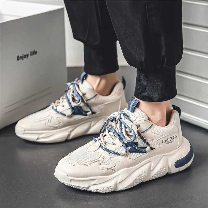 Fashionable mens sports shoes breathable short and fat sports shoes mens casual shoes height increase dad shoes thick soled mens fashion trend Z250403