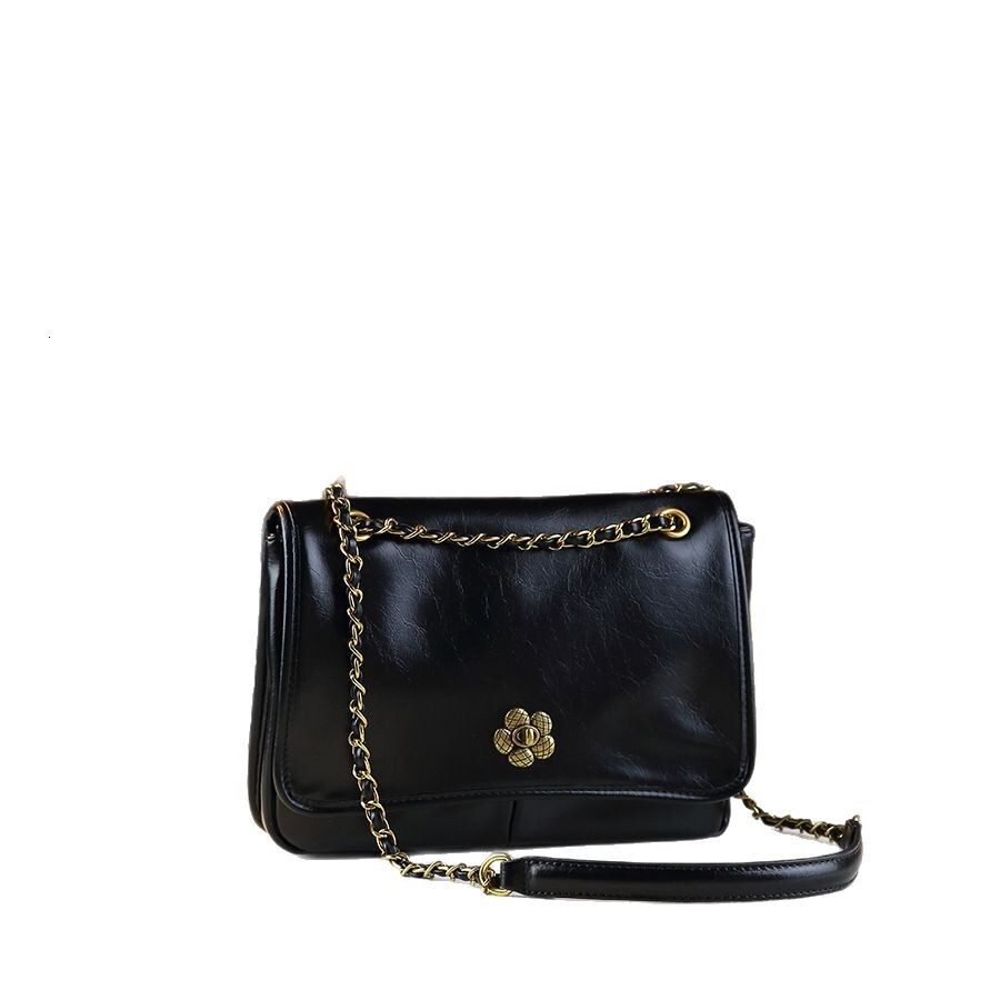 Guangzhou Women's Shoulder Small Fragrant Style Fashionable And Versatile Armpit Bag, High-End Texture, Large Capacity Soft Leather Crossbody Bag