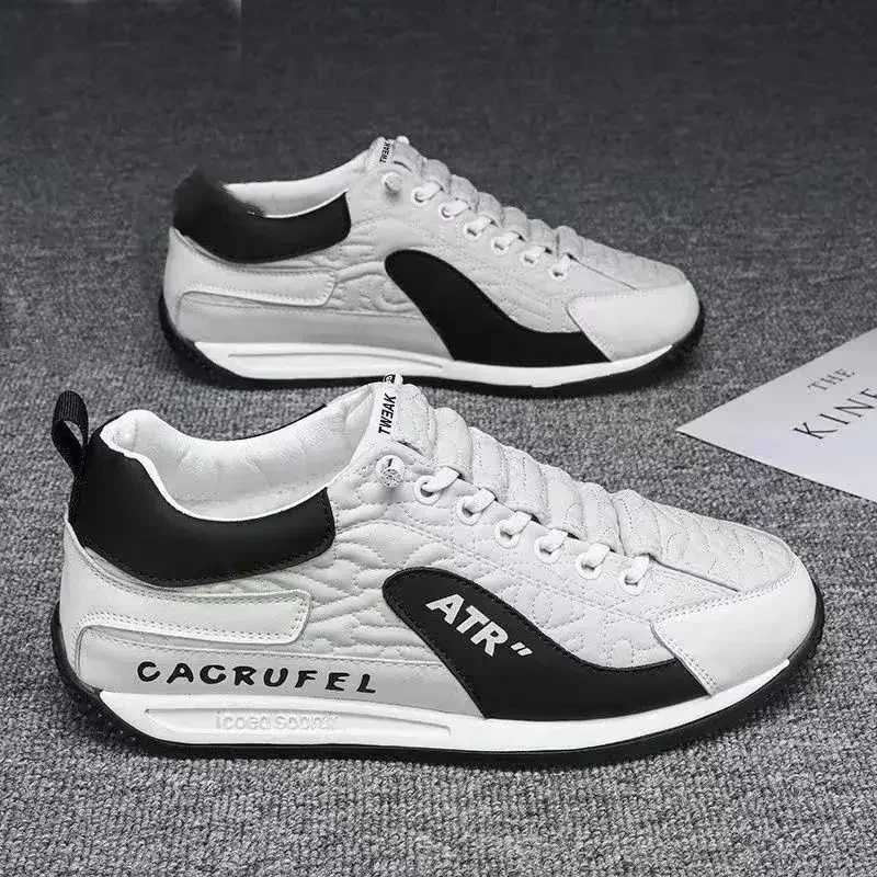 Mens Running Shoes Outdoor Sports Shoes Mens Vulcanized Shoes Flat Shoes Mens Casual Sports Shoes 2025 New Shoes Z250403