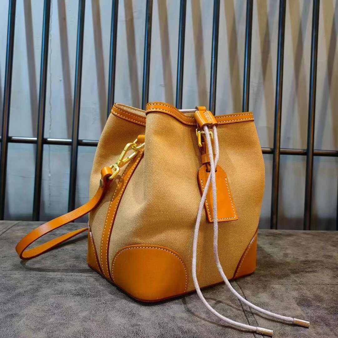 Italian Imported Cowhide Bucket Bag