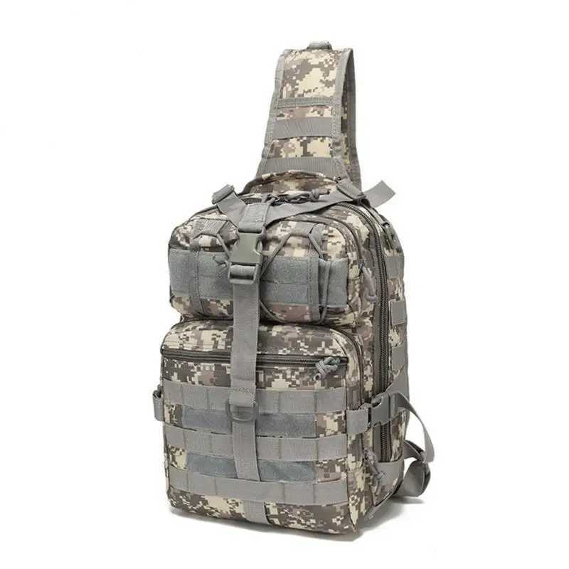 20L Men Outdoor Multifunction Camping Hunting Tactical Backpack Army Military Molle Assault Sling Rucksack Waterproof EDC BagC250403