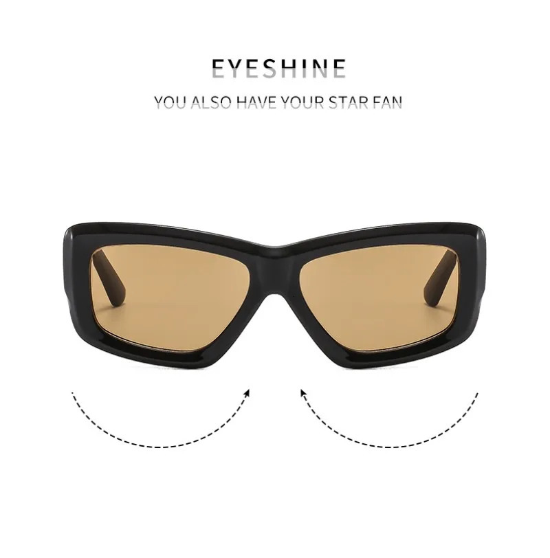 Rimless Y2K Sunglasses for WomenMen Wrap Around Sun Glasses Trendy Cool Shades UV400 Protection Shades for Outdoor Beach 251104