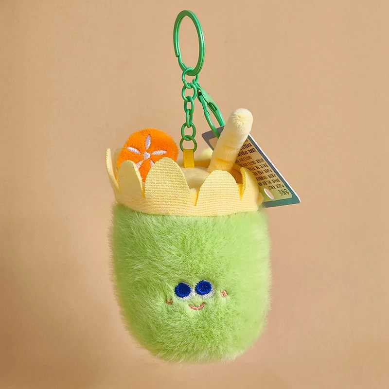 16 Styles Mini Snack Plush Toys Kawaii Pendant Keychain Bags Decor Cartoon Cute Food Key Holder Birthday Gift For Kids C251104