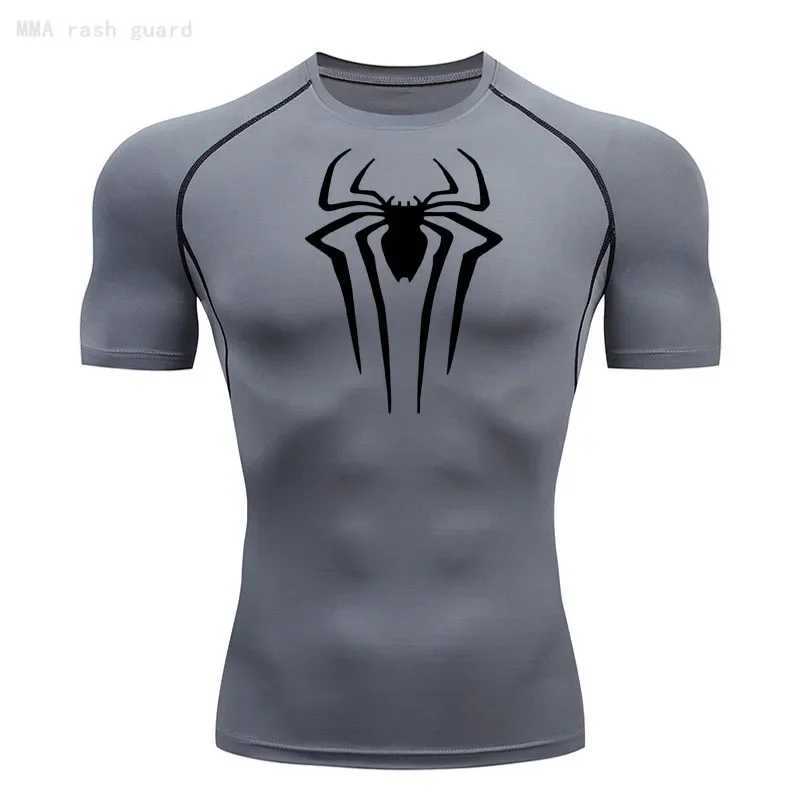 Summer sports new short sleeved quick drying 3D printed mens T-shirt round neck fitness outdoor running casual fashion shirt 6XL W250403