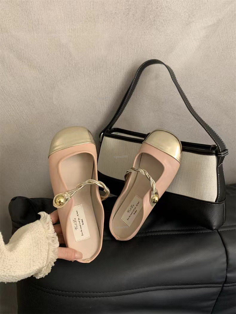 New Designer Sandals With Free Shipping Flat Bottomed French Small Fragrant Style Baotou Slippers Women's For Outdoor Wear Soft Sole Half Support