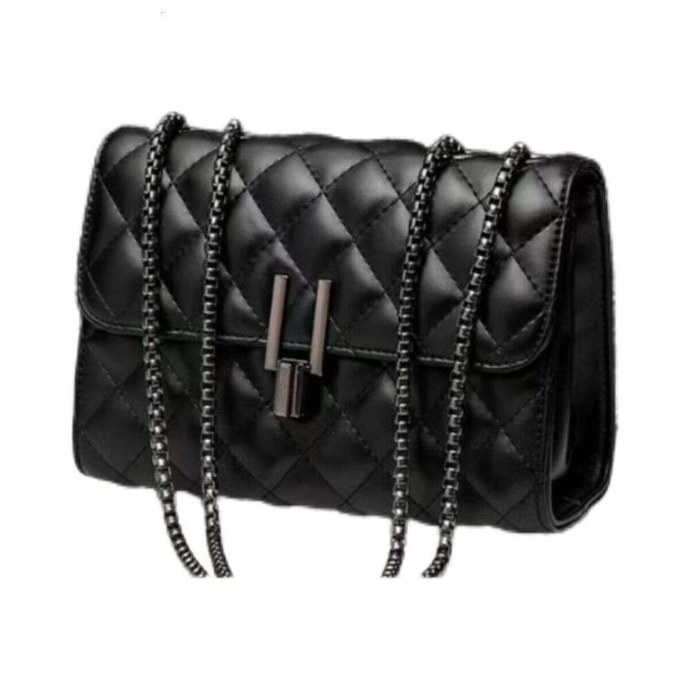 Ladies' new style handbag, two-layer small diamond grid zipper, versatile fragrance style, simple single shoulder bag, crossbody bag