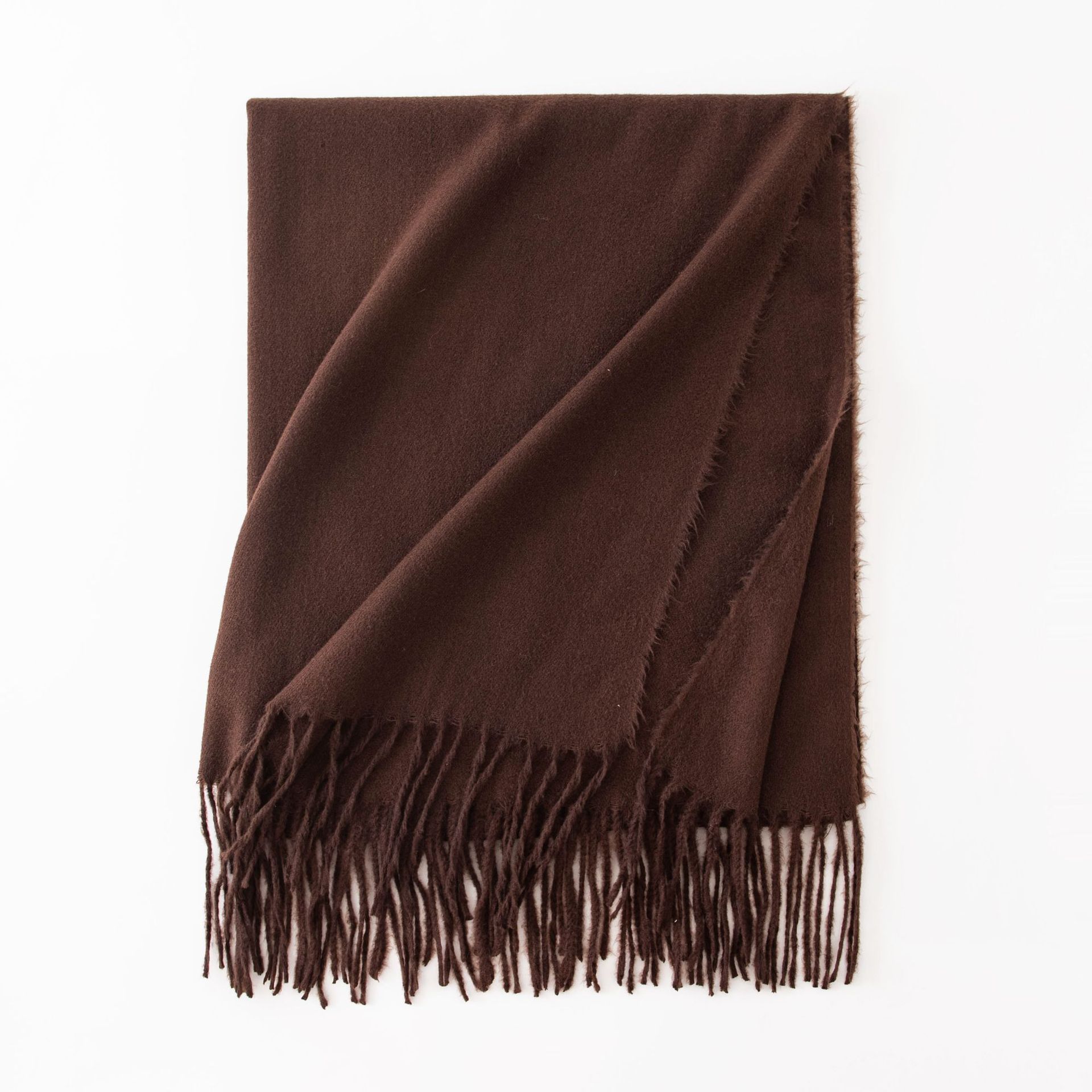 K298 Celebrity style cashmere feel scarf autumn and winter Korean imitation cashmere girls high-end 2025 shawl warm neck scarf