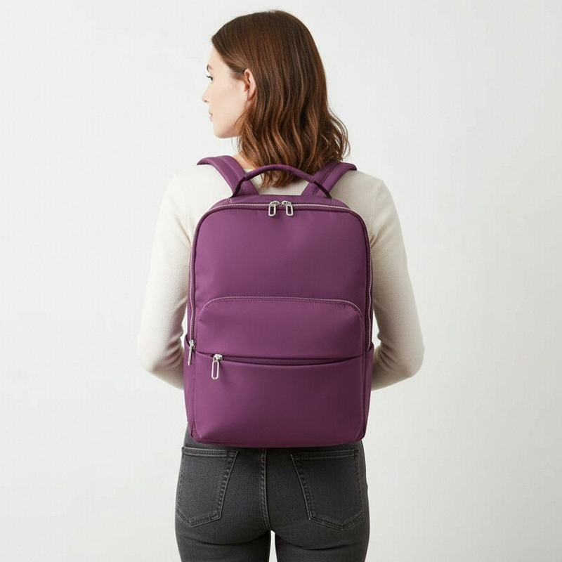 Multi - Compartment Anti - Splash Backpack with Convenient Charging Port, Customizable Colors, Large Capacity for Travel & Daily Use- DH015