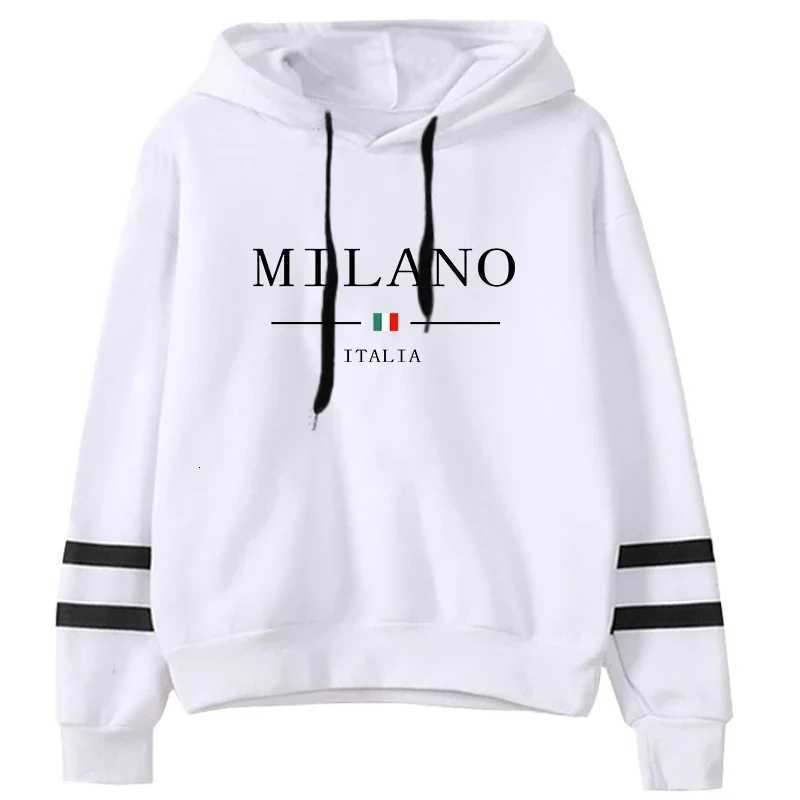 Hoodies Womens Sweatshirts Hot Sales Printing Daily Versatile Pullovers Stripe Jogging Sports Clothing Casual Woman Hooded TopsT251105