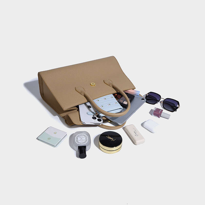 New Women's Briefcase Handbag Large Capacity Commuter High-end Casual Fashion Trend Versatile Tote Bag