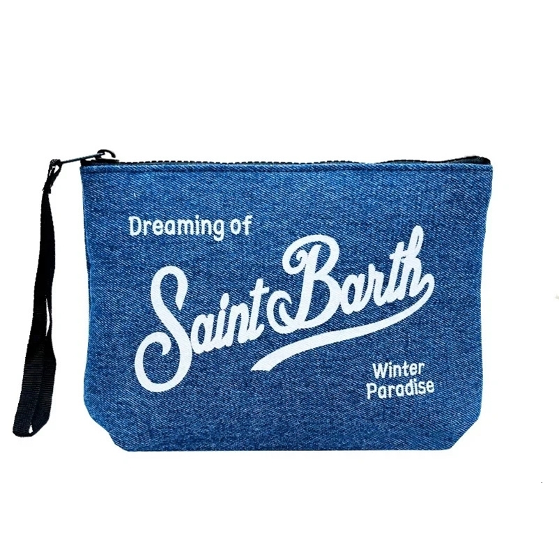 SBT Womens Bag Solid Color Fashionable Denim Canvas Womens Handbag Letter Printed Multifunctional 251104