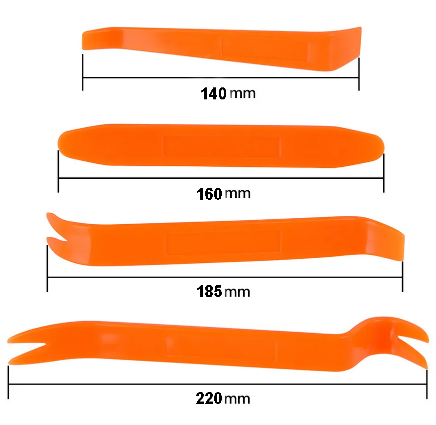 Updating Big Hand Tools Portable Auto Car-Styling Radio Panel Door Clip Panel Trim Disassembly Tool Audio Removal Installer Repair Kits 4pcs/lot