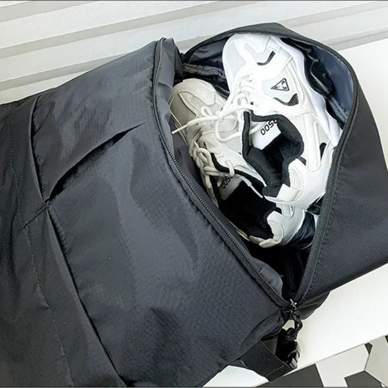 WomenMen Backpack Large Capacity Unisex Backpacks Nylon Waterproof Sports Bag Trend School Bags Portable Leisure Travel Handbag 251104