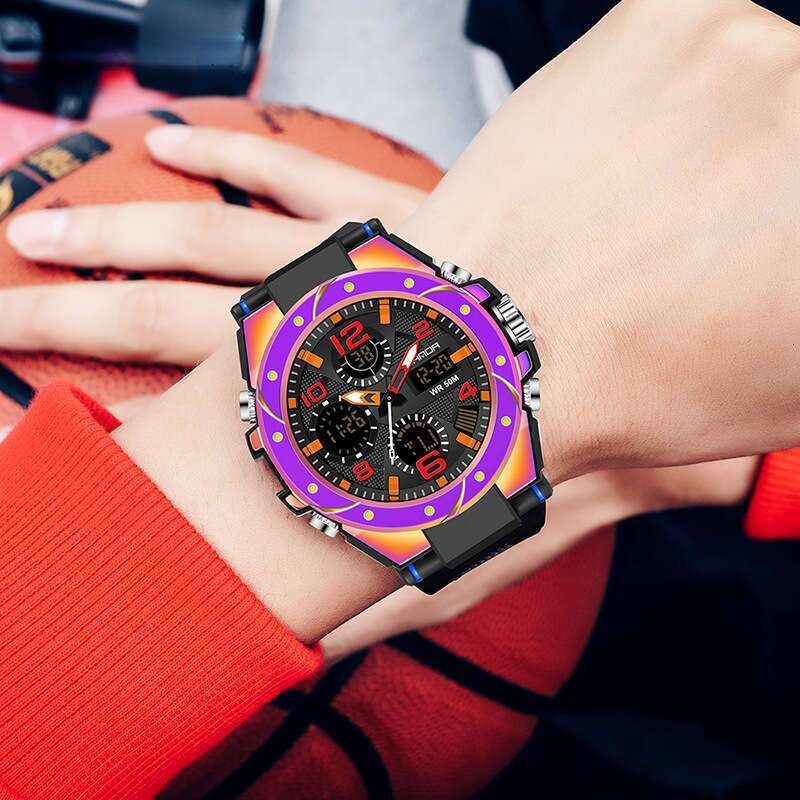 DHwatches Sanda New Product Student Sports Korean Version Simple Elegant Waterproof Electronic Watch Trendy Ins Style