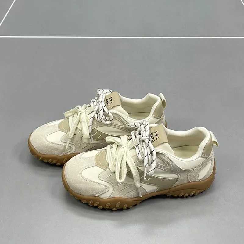 Autumn New trend College style color Mahing Versatile Wens Lnternet Celebrity Sports Breathable flat casual lace-up Shoes Y251105
