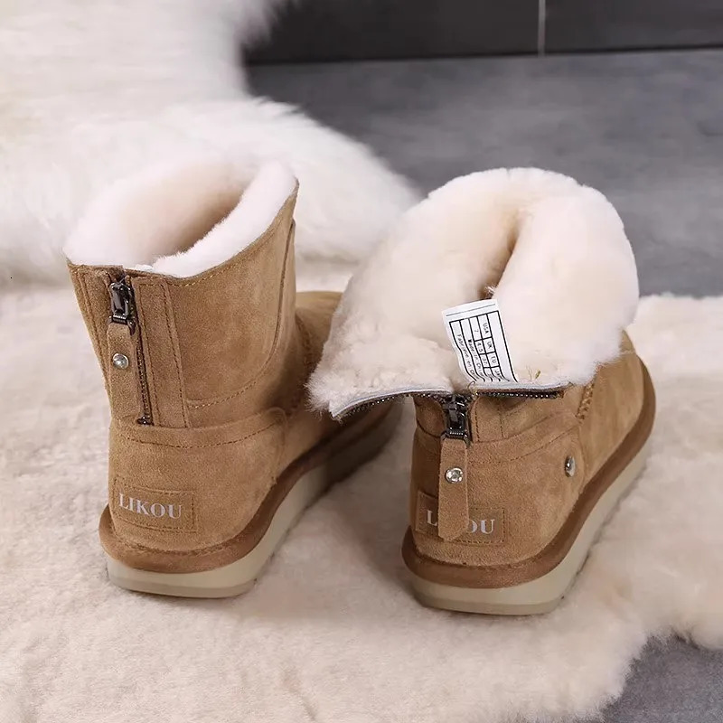 Northeast Snow Boots Womens Fleece and Thickening Winter Cotton Shoes 251104 - view 5