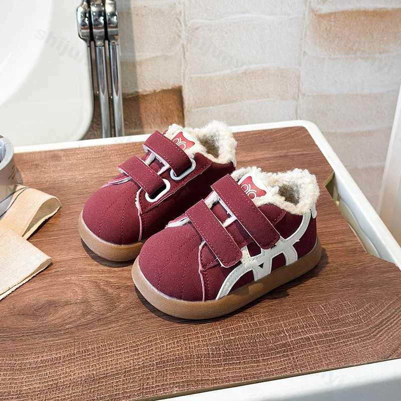 Autumn Winter Childrens Casual Cotton Shoes 2025 New Boys Girls Retro Sports Shoes Kids Toddler Non-Slip Comfortable SneakersT251105