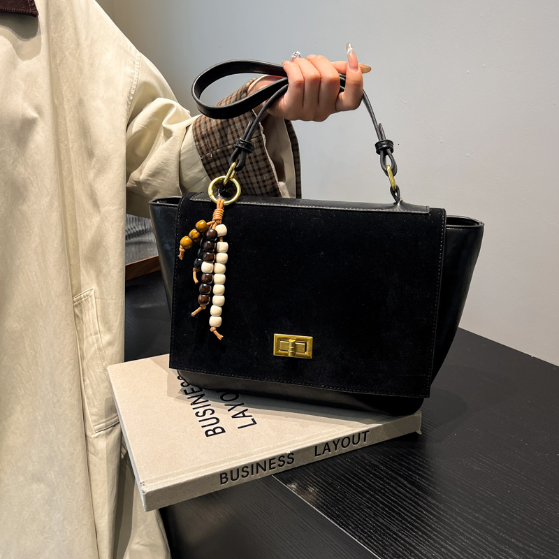 New Fashion Trend Single Shoulder Crossbody Trendy Women's Bag Versatile Light Luxury Multi-layer Texture Handbag