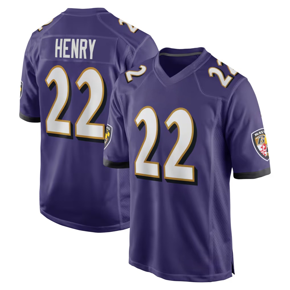 Breathable Famou Sports Baltimore Football jerseys with men women youth customized #0 SMITH #4 FLOWERS #8 JACKSON #22 HENRY