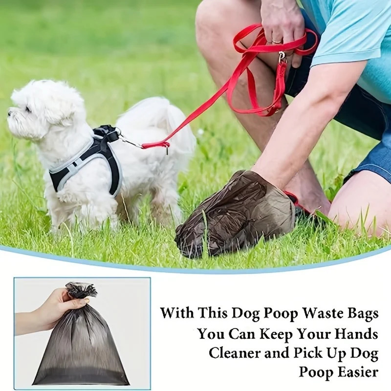 1200pcs Random Color Cartoon Claw Pattern Dog Urine Bag Pet Urine Bag Leak proof Dog Garbage Bag Used for Pet Supplies 250403