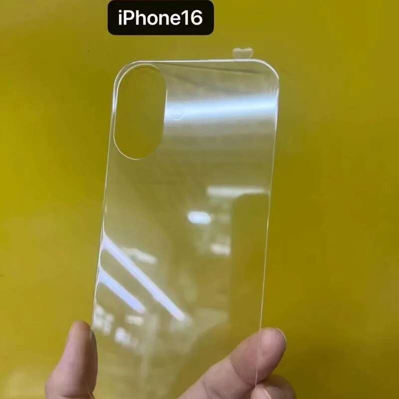 9H Tempered Glass Apple 16E 16 Plus Pro Max Cover Full Screen Protector Back Film for iPhone 16ProMax 16+
