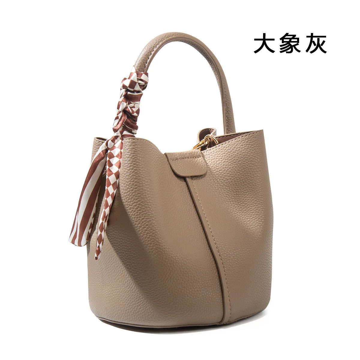 Top Handle Bag Women Crossbody Shoulder Bags Bucket Portable Tote Bag PU Leather Ladies Hand Bag 251104