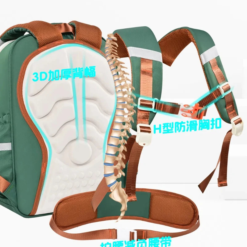 Backpack School Bags Orthopedic School Backpack Waterproof Primary Schoolbag Book Bag Mochila Infanti 251104