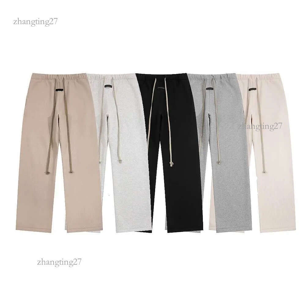 2024 Eternal Series solid color pants high-quality wool casual pants mens hip-hop streetwear drawstring sports pants X241216