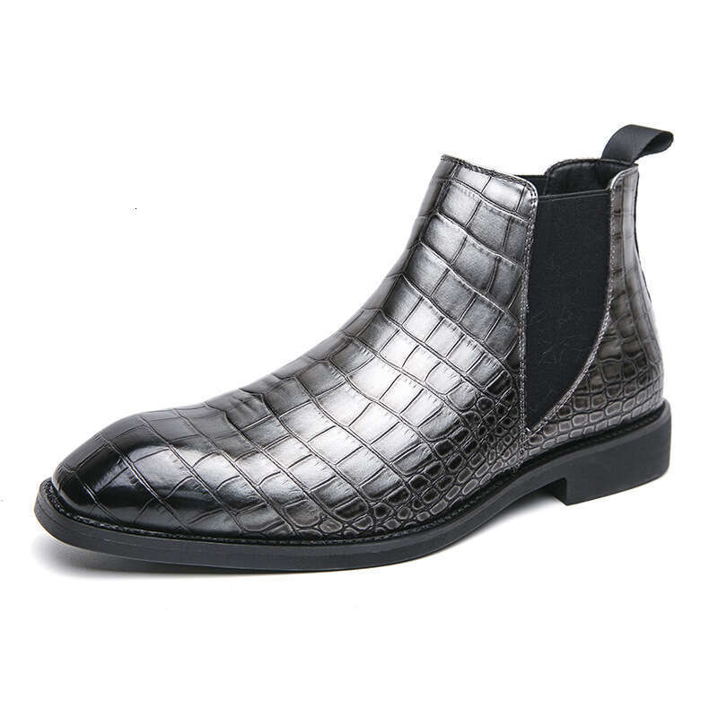 2023 Large High Top 38-46 Trendy British Casual Martin Boots Men's